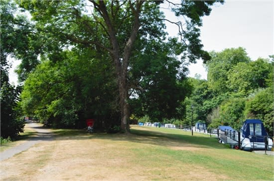 area outside of the lock