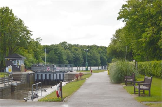 the lock area