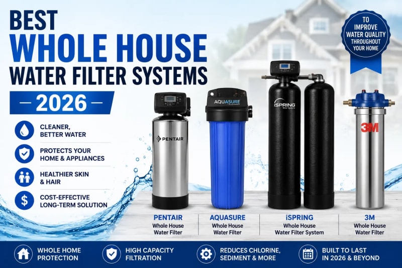 Best Whole House Water Filter Systems 2026