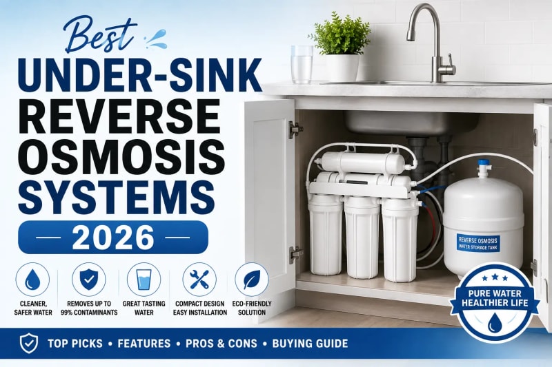 Best Under-Sink Reverse Osmosis Systems 2026