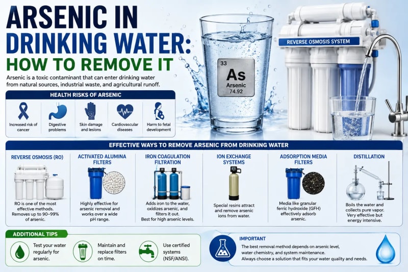 Arsenic in Drinking Water: How to Remove It