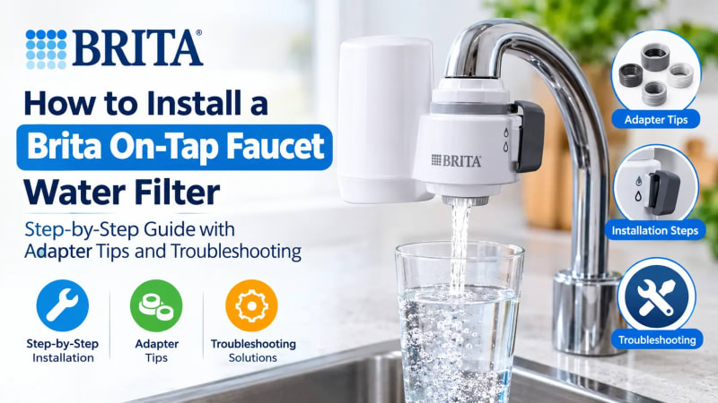 How to Install a Brita On-Tap Faucet Water Filter: Step-by-Step Guide with Adapter Tips and Troubleshooting