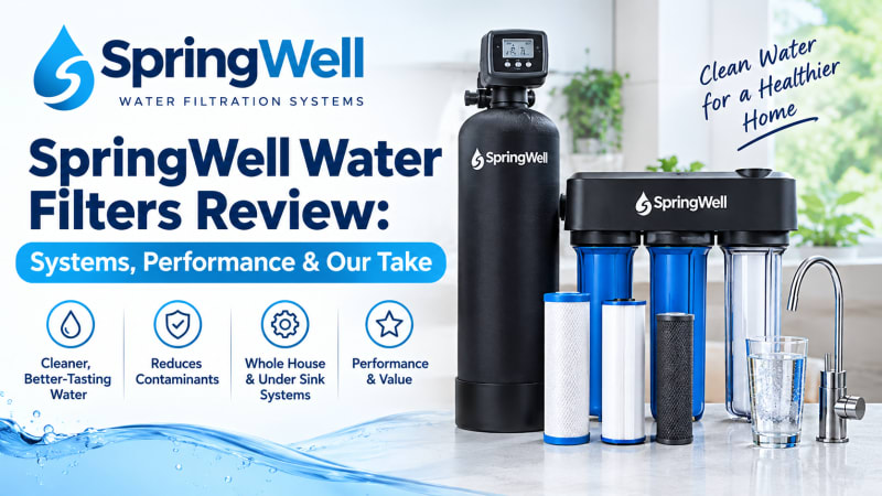 SpringWell Water Filters Review: Systems, Performance & Our Take