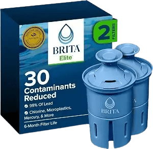Brita Elite Replacement Filter (Blue), 2-Pack
