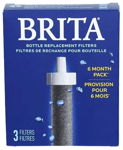 Brita Water Bottle Replacement Filters, 3-Pack