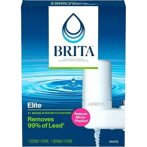 Brita Faucet Filter Replacement (SAFF-100/FF-100), White, 1 Count