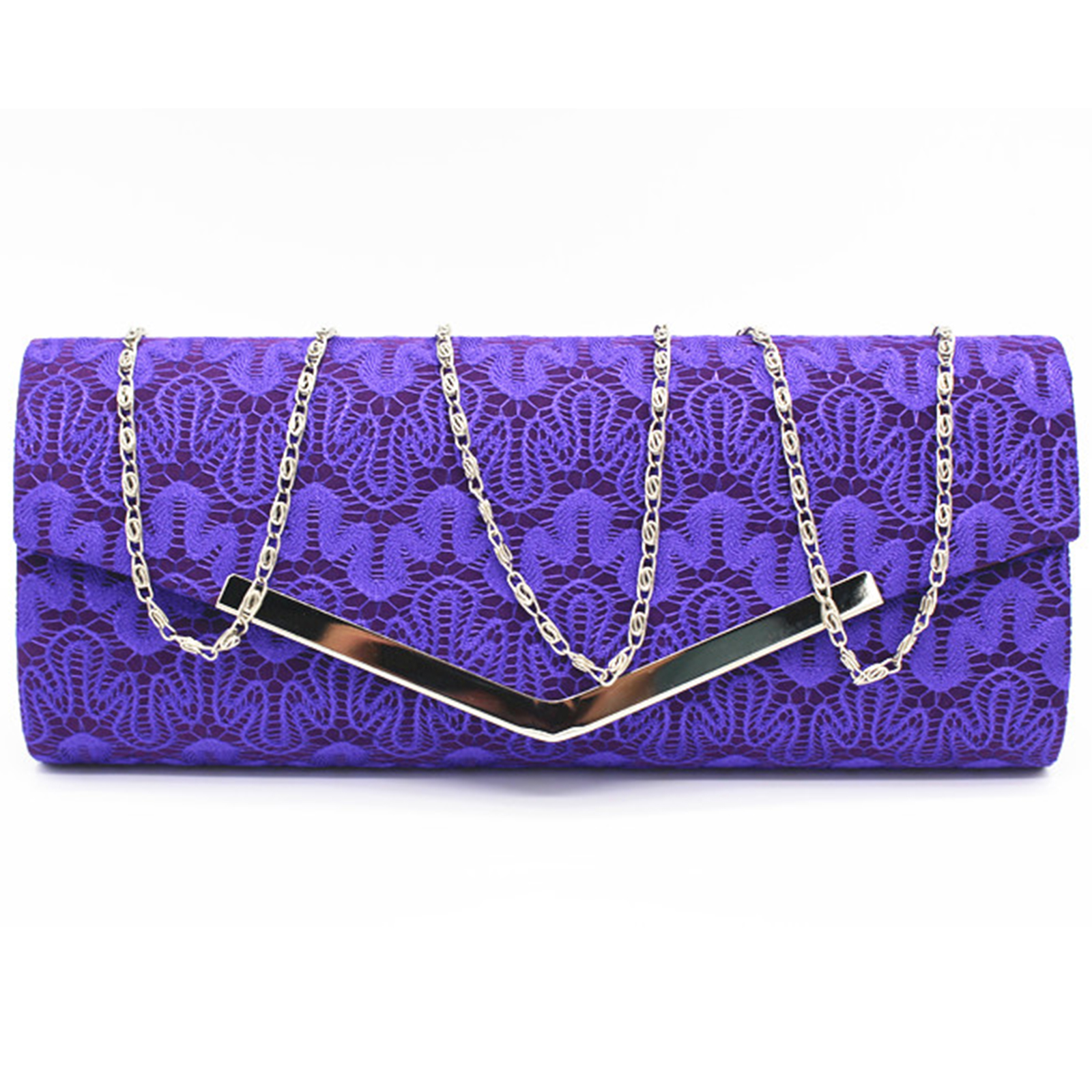 Diamant/é Color/é Sac de Soir/ée Pochette Cha/îne Exotique Pour F/ête Bal Femme