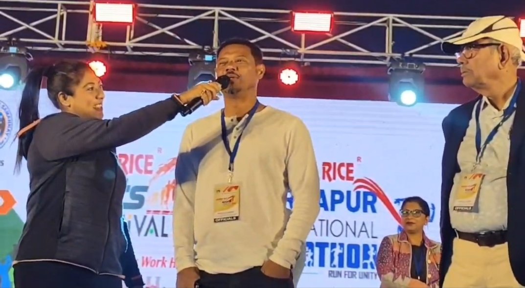 দুর্গাপুর ক্লাব সমন্বয়ের উদ্যোগে আয়োজিত আন্তর্জাতিক ম্যারাথনে