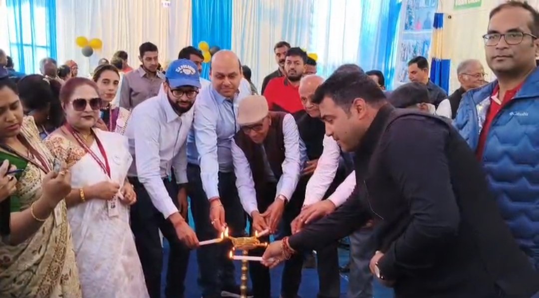 রাউন্ড টেবিল ও মাইথন স্টিল পাওয়ার লিমিটেডের যৌথ উদ্যোগে মেগা চক্ষু ও স্বাস্থ্য শিবির