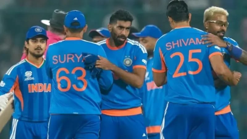 টি-টোয়েন্টি বিশ্বকাপে ভারতের দাপট, পাকিস্তানকে ৬১ রানে হার