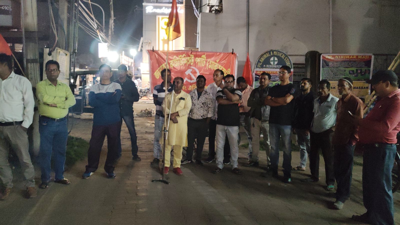 কুলটির নিয়ামতপুরে সিপিএমের পথসভা, SIR প্রক্রিয়ার প্রতিবাদে বিক্ষোভ