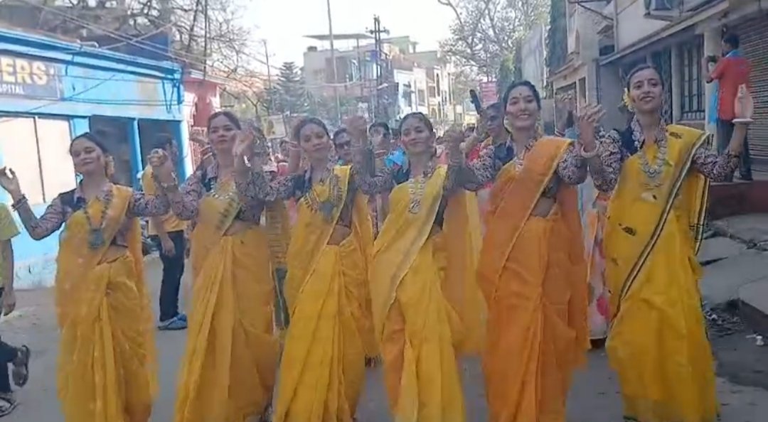 The 20th Spring Festival was organized under the initiative of Asansol Village Spring Festival Committee.