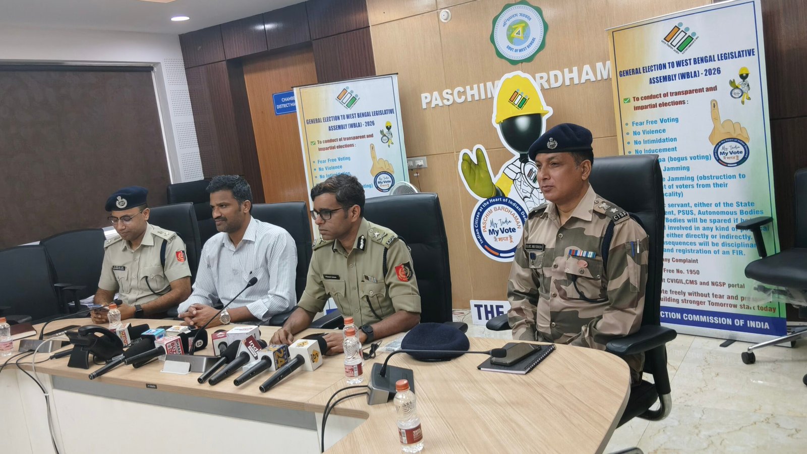 আসানসোলে ভোট পরবর্তী হিংসা রুখতে কড়া প্রশাসন, গ্রেফতার ২০০