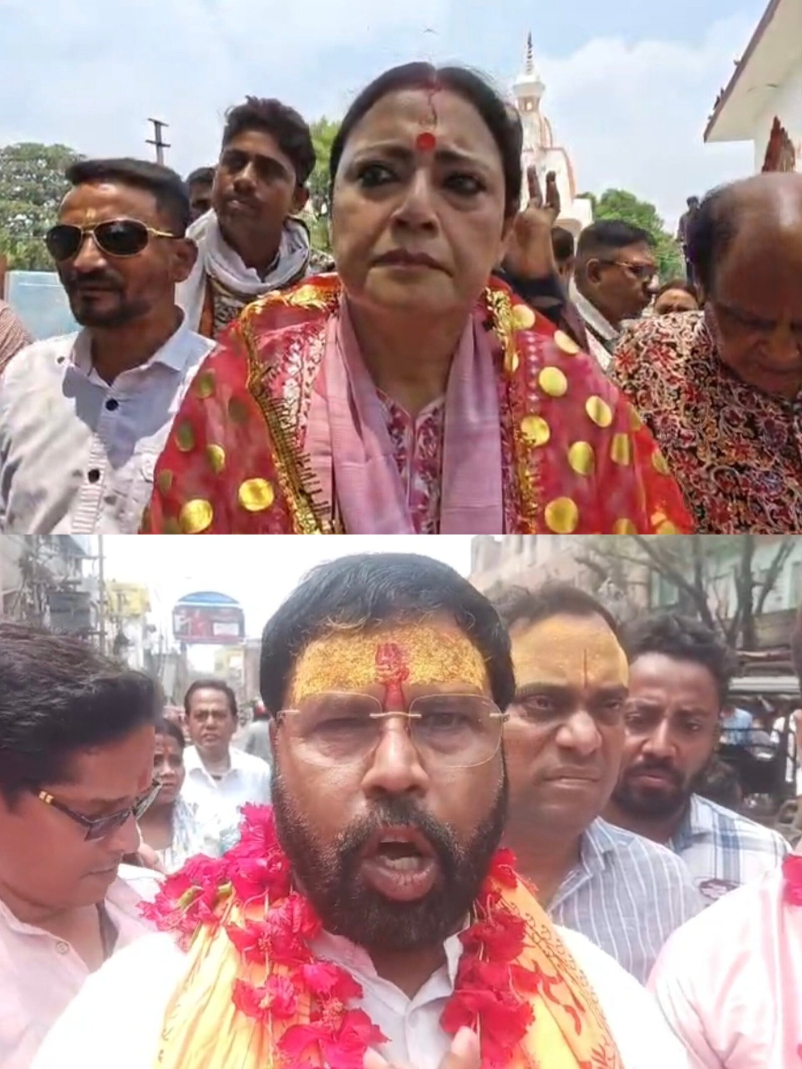 গণনার আগে মন্দিরমুখী প্রার্থীরা, জোরদার আস্থা ও প্রচার—শিল্পাঞ্চলে রাজনৈতিক তৎপরতা তুঙ্গে