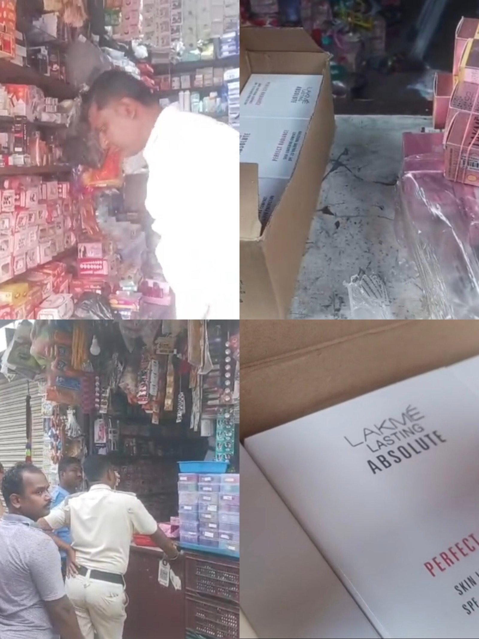 নামী ব্র্যান্ডের নামে নকল কসমেটিক বিক্রির অভিযোগে বেনাচিতি বাজারে তল্লাশি, বিপুল সামগ্রী বাজেয়াপ্ত