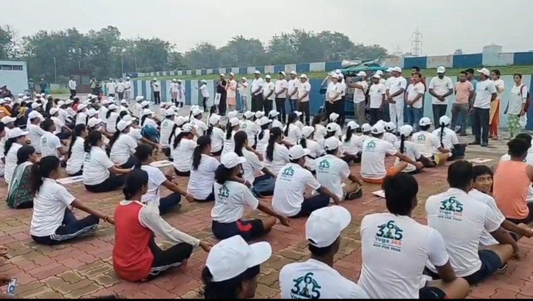 अंतरराष्ट्रीय योग दिवस के अवसर पर 'रन फॉर योगा' कार्यक्रम