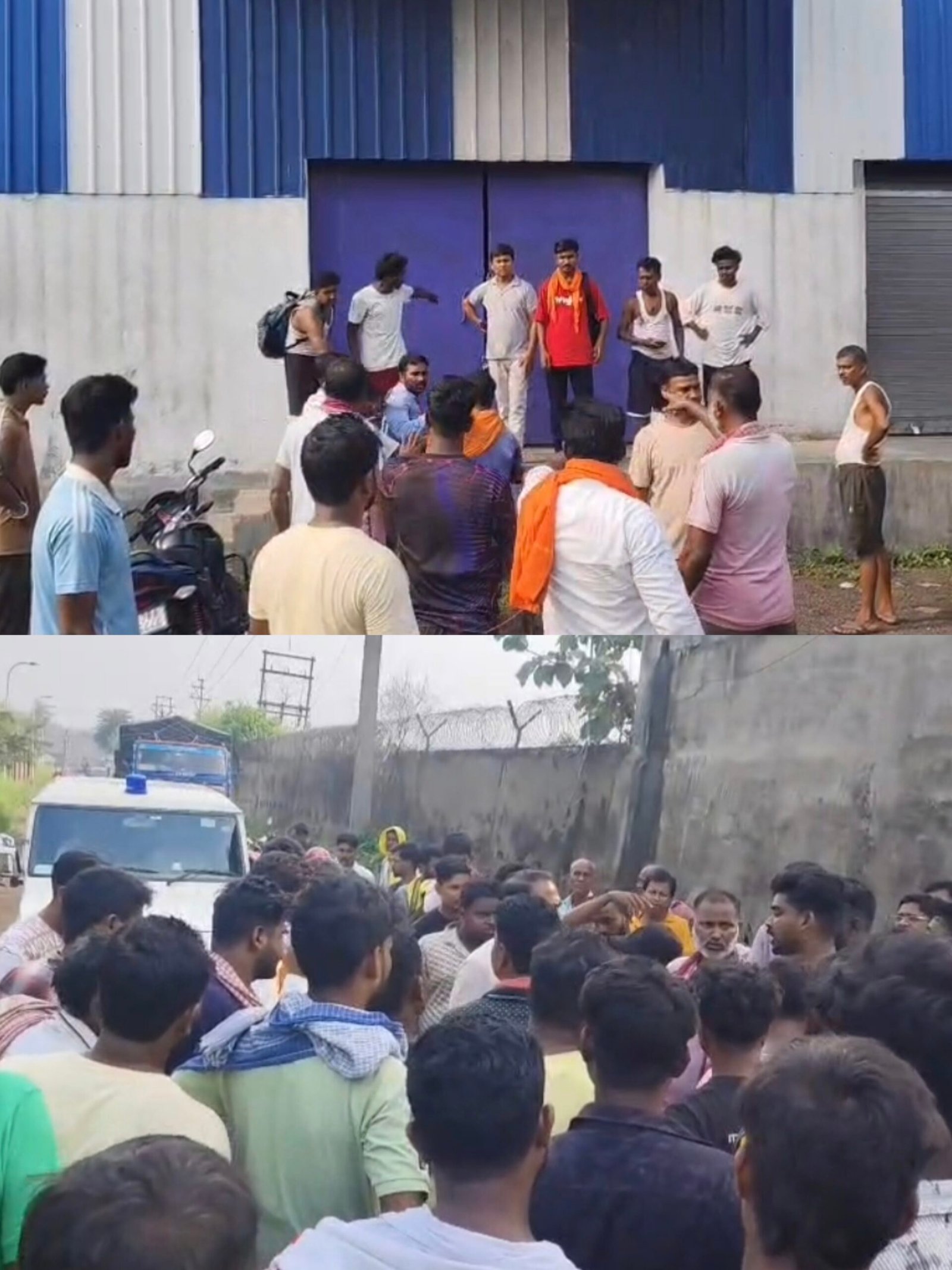 আসানসোলে বেসরকারি কারখানায় বিদ্যুৎস্পৃষ্ট হয়ে শ্রমিকের মৃত্যু, ক্ষতিপূরণের দাবিতে বিক্ষোভ