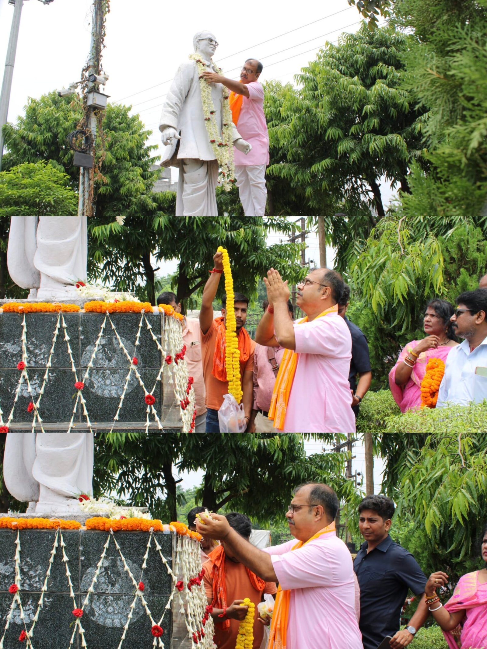 राष्ट्रीय चिकित्सक दिवस पर डॉ. बिधान चंद्र राय को श्रद्धांजलि, भाजपा विधायक कृषनेन्दु मुखर्जी ने किया माल्यार्पण