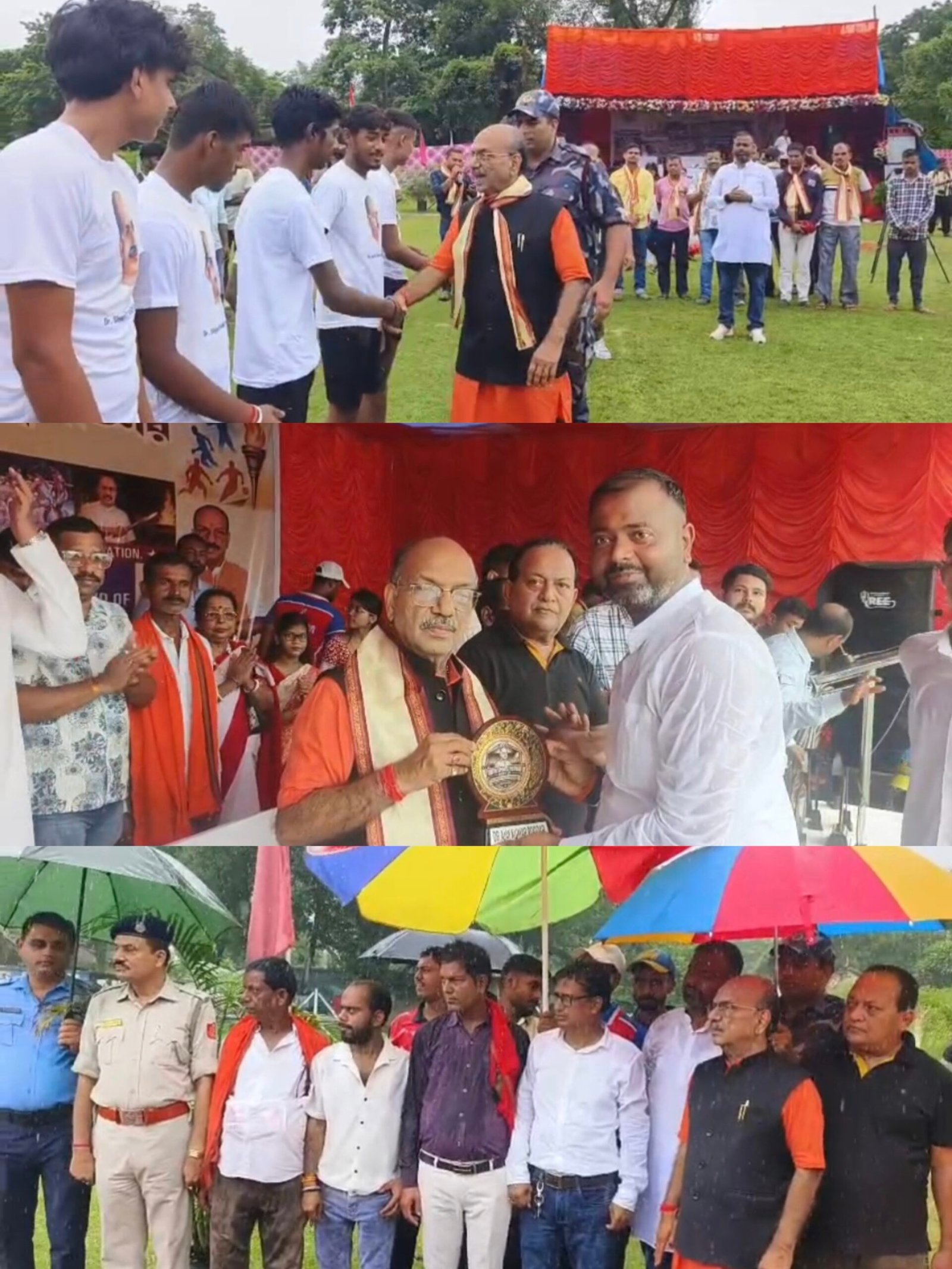 श्यामाप्रसाद मुखोपाध्याय के १२५वें जन्मदिन पर कुलटी में युवा क्रीड़ा उत्सव २०२६, उपस्थित मंत्री डा. अजय कुमार पोड्डार
