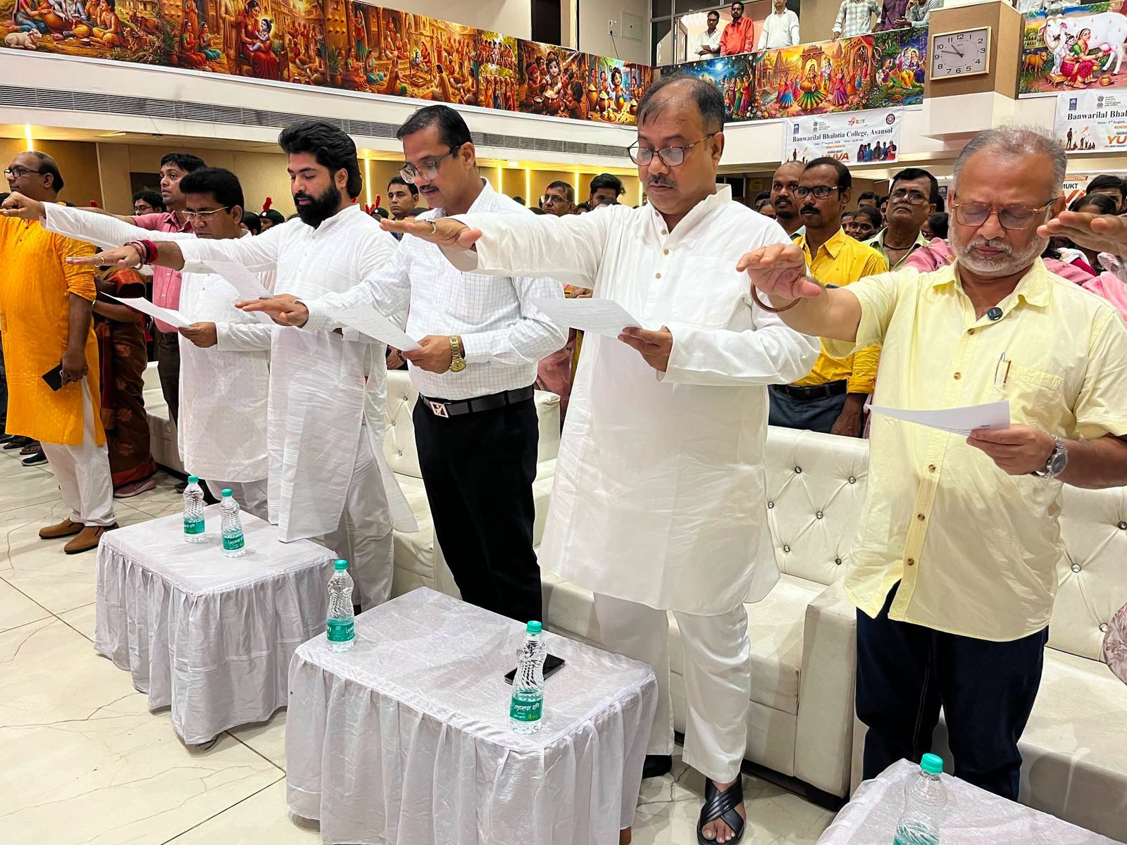 নেশামুক্ত যুবশক্তি গড়ে বিকশিত ভারত নির্মাণের বার্তা, গুজরাটি ভবনে ভার্চুয়াল অনুষ্ঠানে অংশগ্রহণ