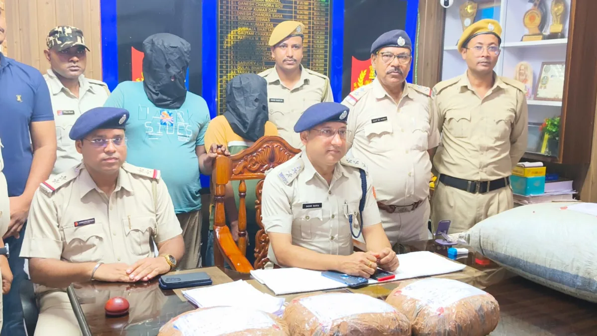 Illegal cannabis recovered again in Murshidabad, police searching for inter-state trafficking racket