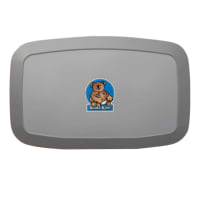 Koala Kare KB200 01 Gray Horizontal Baby Changing Station Wasserstrom