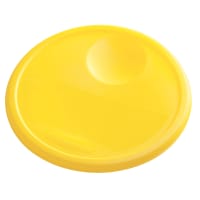 Rubbermaid 6 and 8 Qt. Yellow Round Polyethylene Food Storage Container Lid