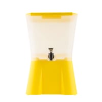 Tablecraft 955 3 Gallon Yellow Beverage Dispenser