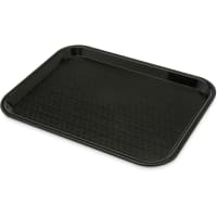 Carlisle CT101405 Cafe 10 x 14 Red Standard Plastic Fast Food Tray