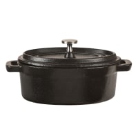 World Tableware CIS-26 Cast Iron 7.5 Ounce Mini Dutch Oven with