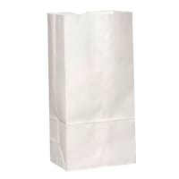 Duro 2 lb. White Paper Bag - 500/Bundle