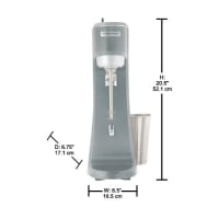 Hamilton Beach Commercial HMD200R Single Spindle 3-Speed Drink