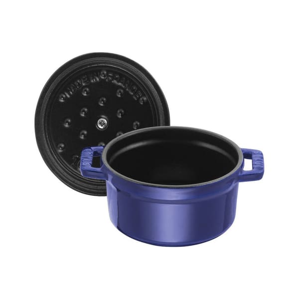 Staub Round Tea Kettle - 1 Qt - Dark Blue