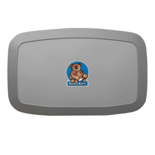 Koala Kare KB200 01 Gray Horizontal Baby Changing Station Wasserstrom