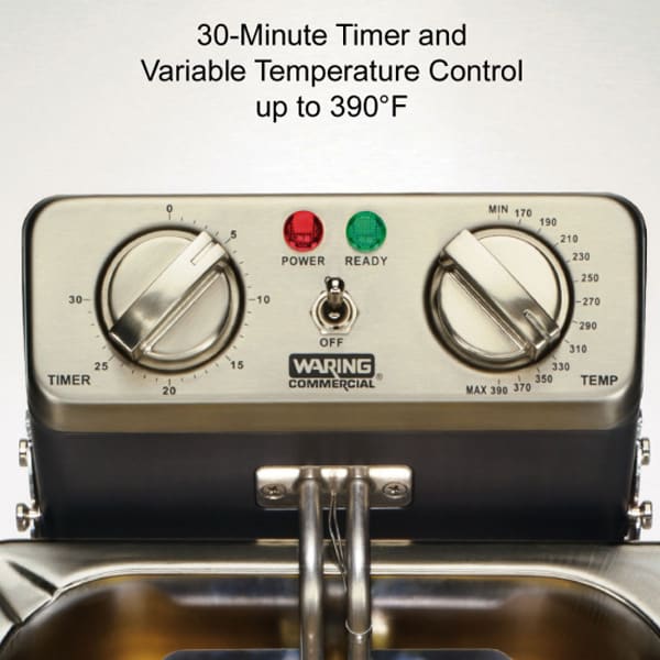 Waring WDF75RC 8.5 lb Countertop Deep Fryer