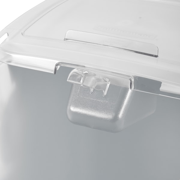 Rubbermaid Ingredient Bins Slant Front Bin Sliding Lid 32 oz Scoop 4 1/8 cu  ft