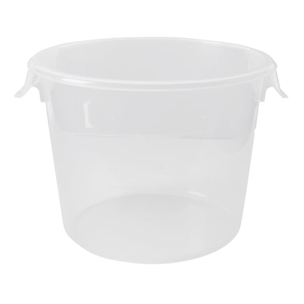 Rubbermaid Round Storage Containers Clear - 6 qt.