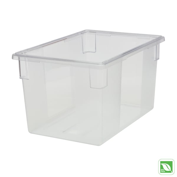 Rubbermaid clear tote store