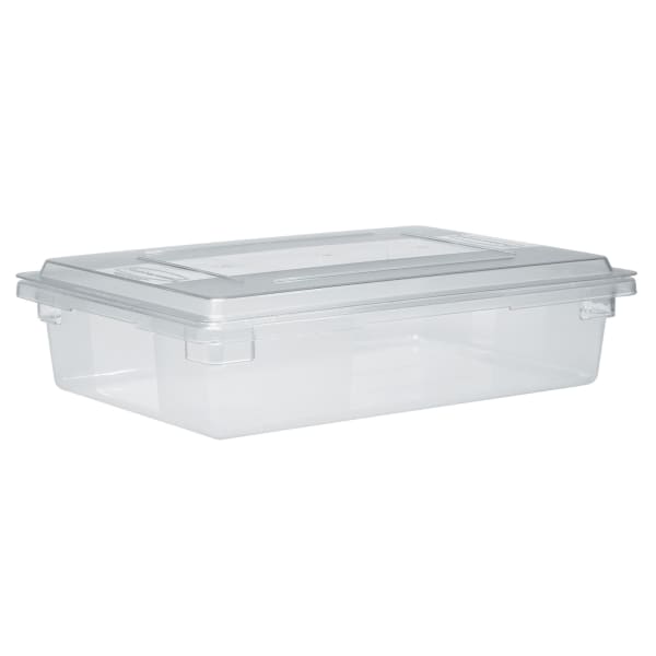 Rubbermaid FG330200CLR Clear Lid for 18 x 26 Food Tote Box