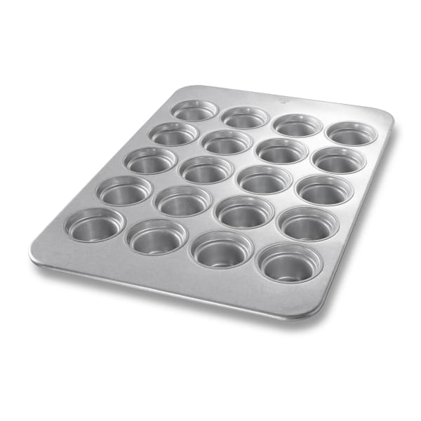 Chicago Metallic 44555 Glazed 20-Cavity Large Crown Muffin Pan