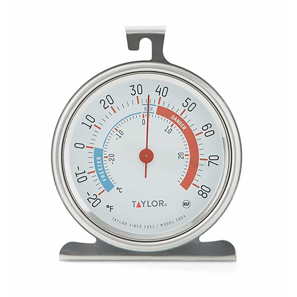 Taylor 5924 Classic - 20-80°F Refrigerator / Freezer Thermometer