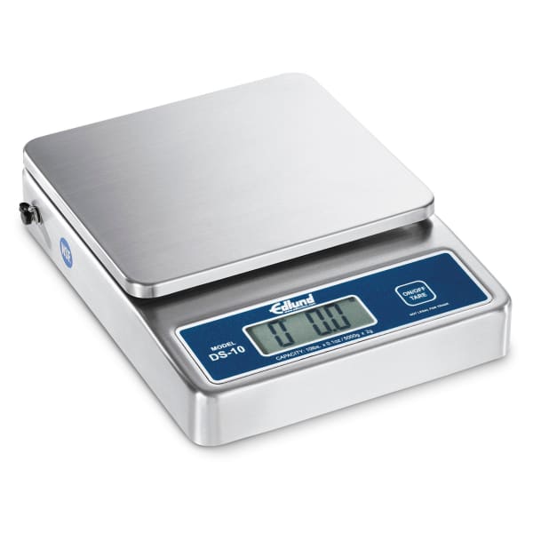 Edlund EDL-10 Rechargeable 10 lb. Digital Portion Control Scale with 6 x 6  3/4