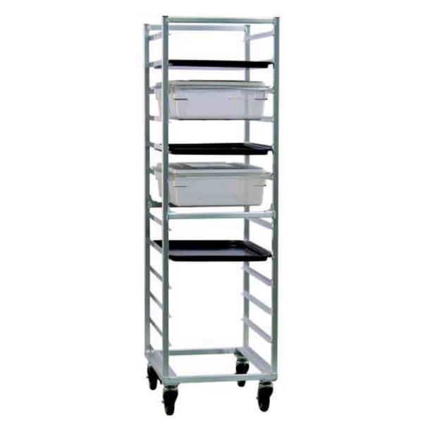 New Age Industrial 1482 Full Height Mobile Poly Box / Sheet Pan Rack