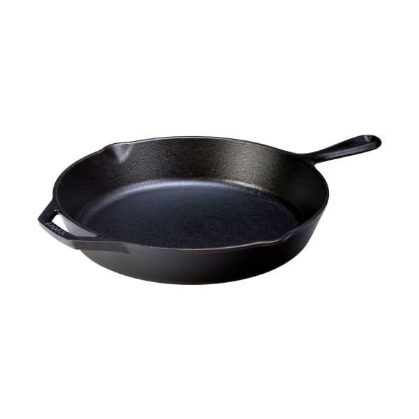 Lodge Cast-Iron Skillet with Assist Handle - 12 Diameter