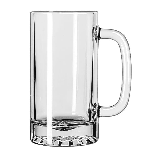 Libbey 25 Ounce Sport Clear Glass Beer Mug 12 per Case-#5272