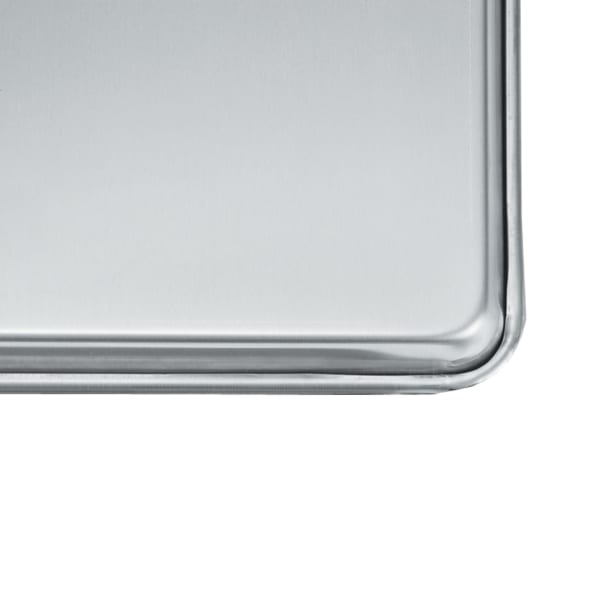 Vollrath 5303P Wear-Ever Perforated Half Size Aluminum Bun / Sheet Pan 18  Gauge - Wire in Rim, 13 x 18