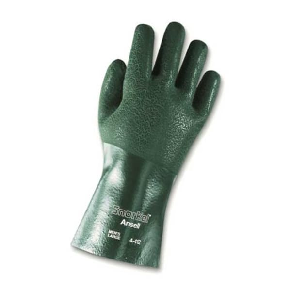 Ansell 4 414 211230 Snorkle Size 10 Green PVC Glove Pair