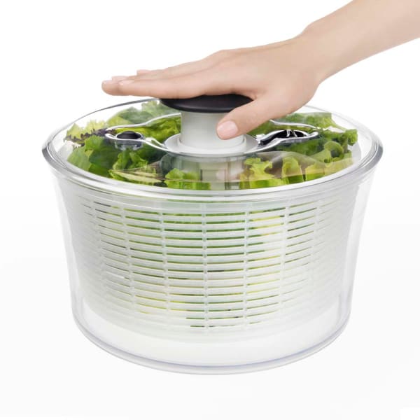  OXO Good Grips Large Salad Spinner - 6.22 Qt., White: Home &  Kitchen