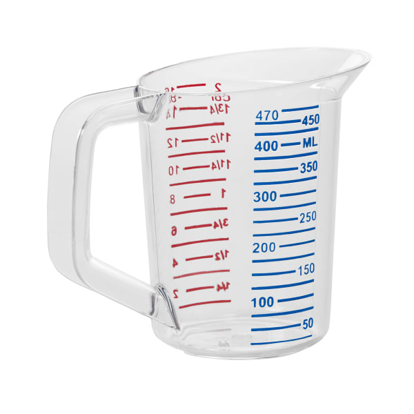 Bouncer Measuring Cup, 16 oz, Clear