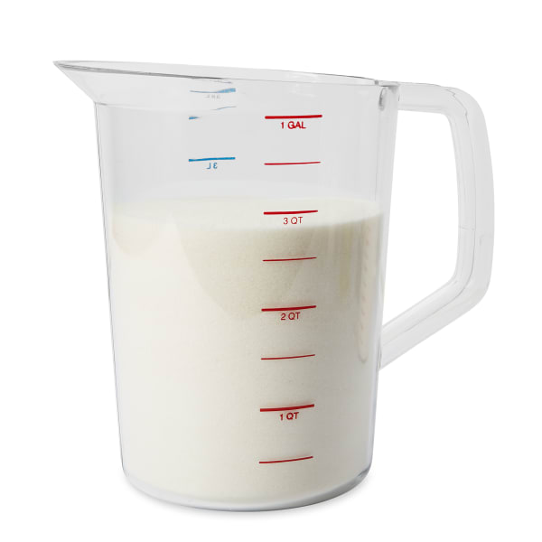 Rubbermaid - Servin Saver White Mixing Pitcher 2 Qt, Plastic, 4 3